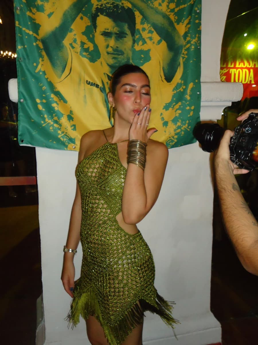 Vestido Ginga, peça de crochê da receita